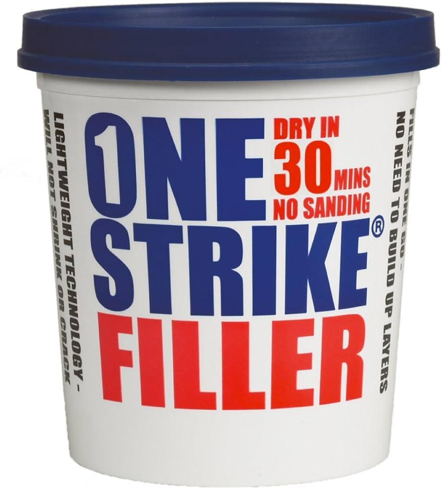 One Strike Ready Mixed Filler – Lightweight, Quick-Drying Wall Repair Compound 450ml