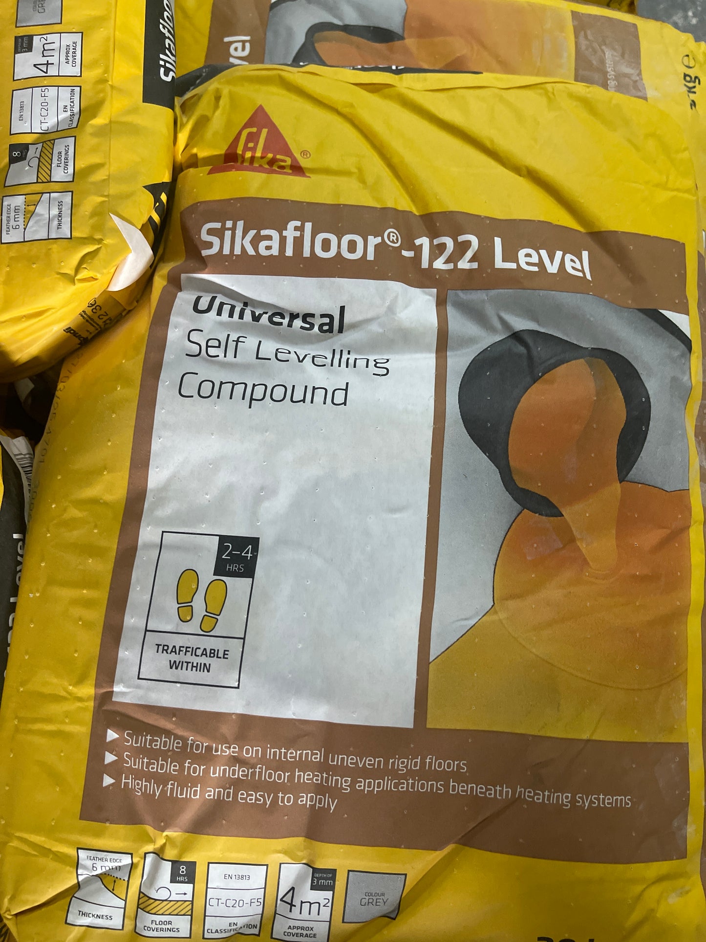 Smooth Perfection: SikaFloor 122 level, Universal Self Level Compound 20kg