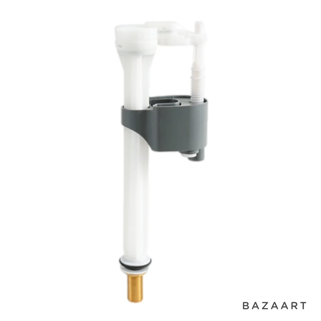 KeyPlumb 1/2" Brass Bottom Entry Fill Valve: Swift, Quiet, and Reliable Water Filling