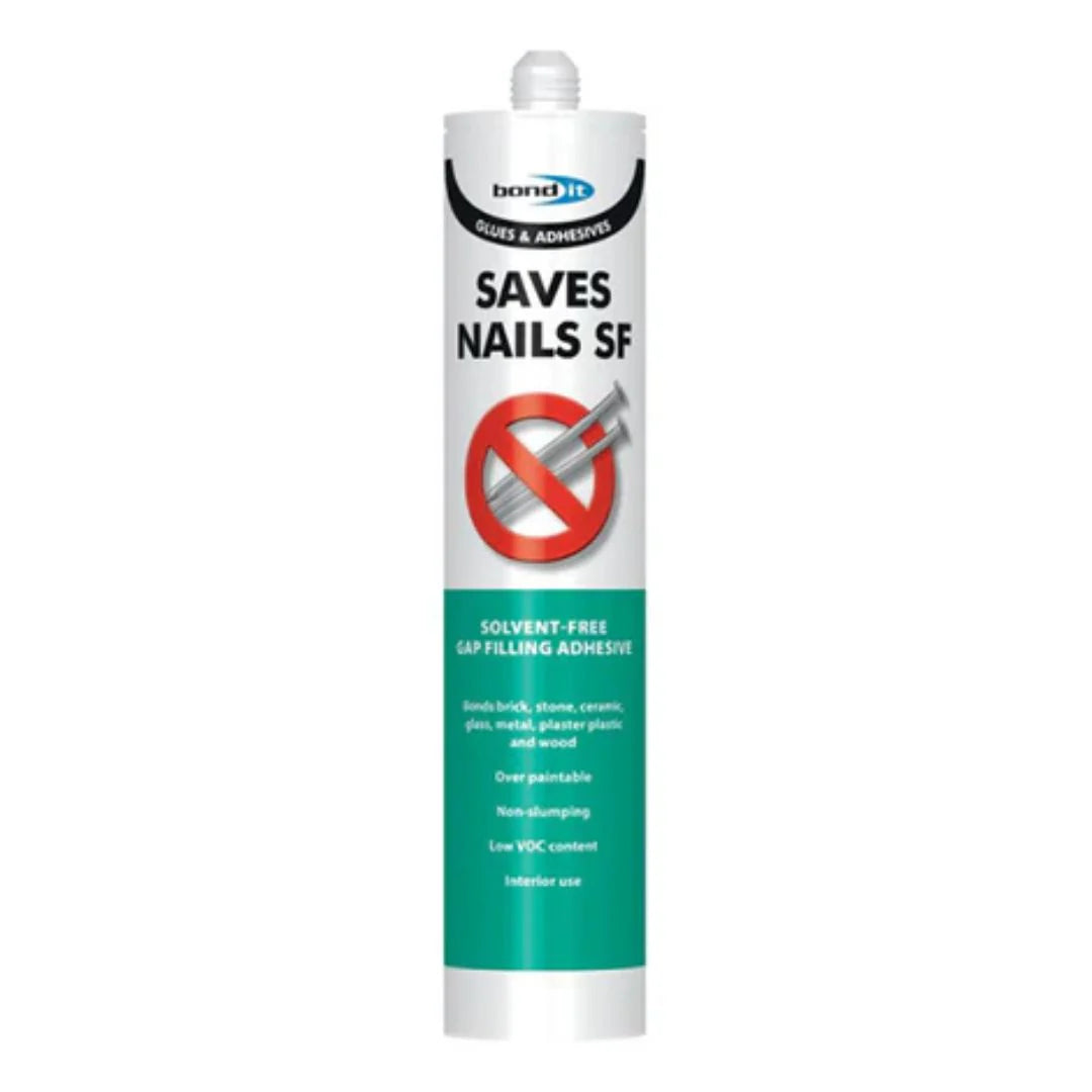 Pure Perfection: Bond-It Save Nail SF - The Ultimate Solvent-Free White Gap Filling Adhesive