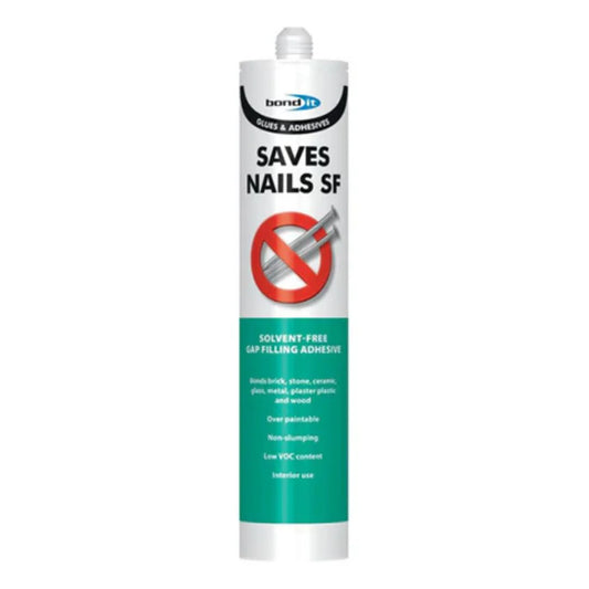 Pure Perfection: Bond-It Save Nail SF - The Ultimate Solvent-Free White Gap Filling Adhesive