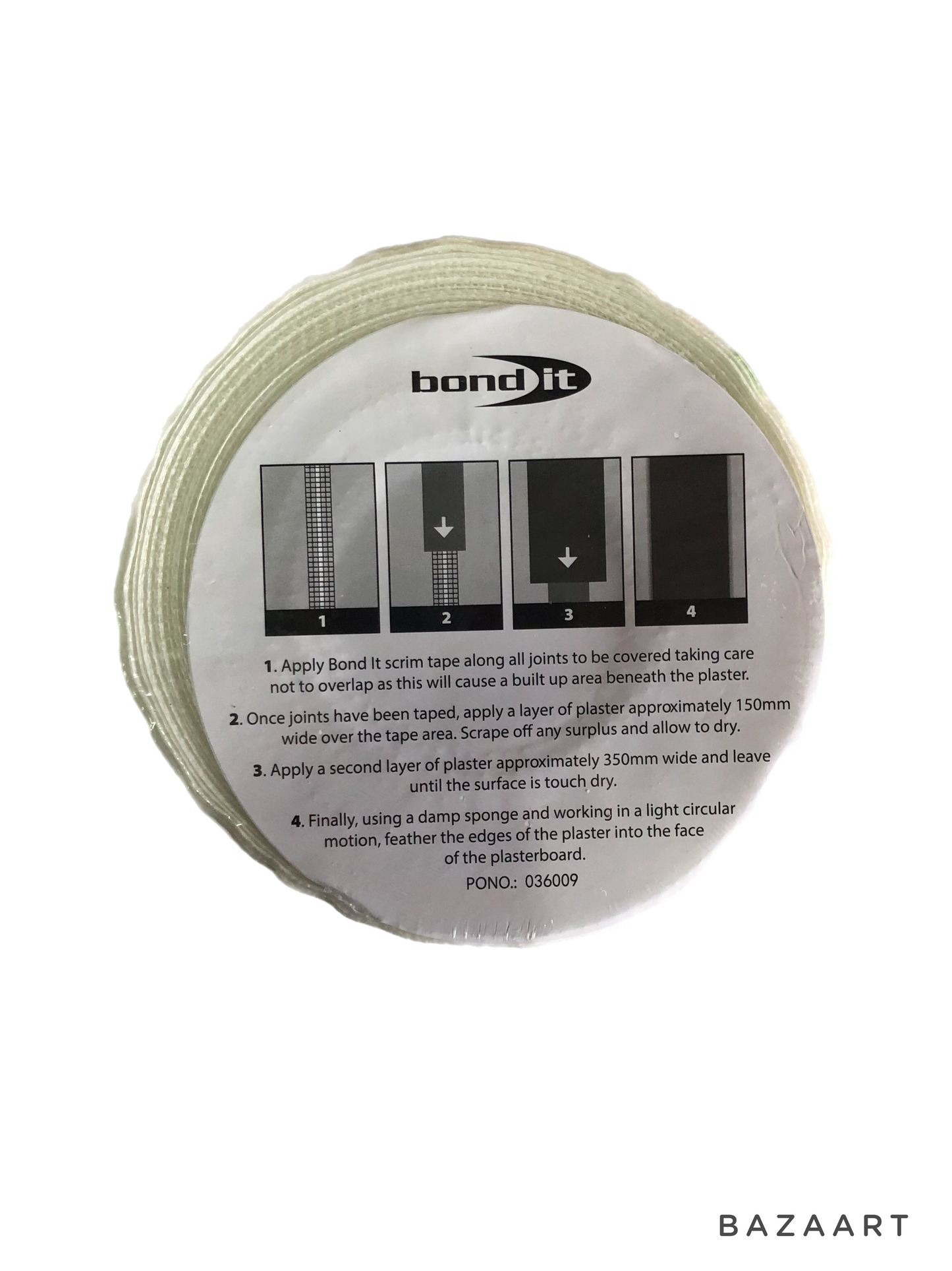 Bond-It Brilliance: 2-Inch x 90m Self-Adhesive Lightweight Scrim Tape – Unmatched Adhesion for Flawless Results