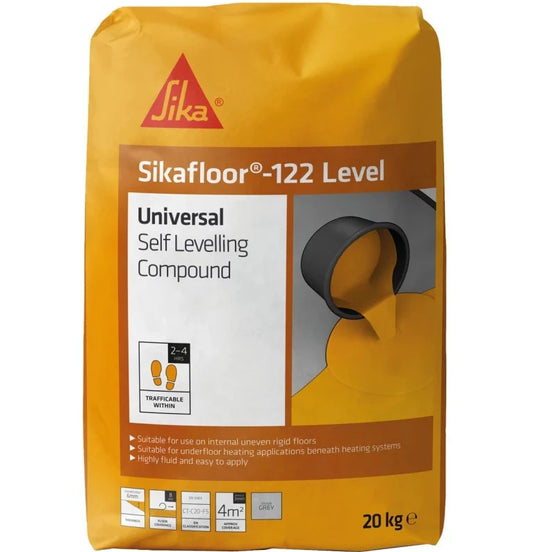 Smooth Perfection: SikaFloor 122 level,  Universal Self Level Compound 20kg