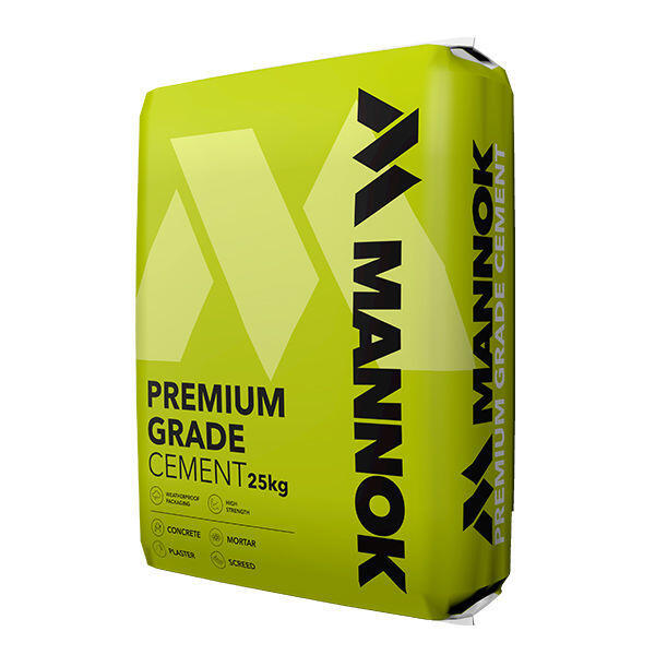 Mannok Premium Grade Cement 25kg